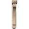 Ekena Millwork Legacy Arts and Crafts Smooth Bracket w/ Offset Brace, Douglas Fir, 5 1/2"W x 26"D x 34"H BKT0604X26X34LEC03SDF - alternate 4